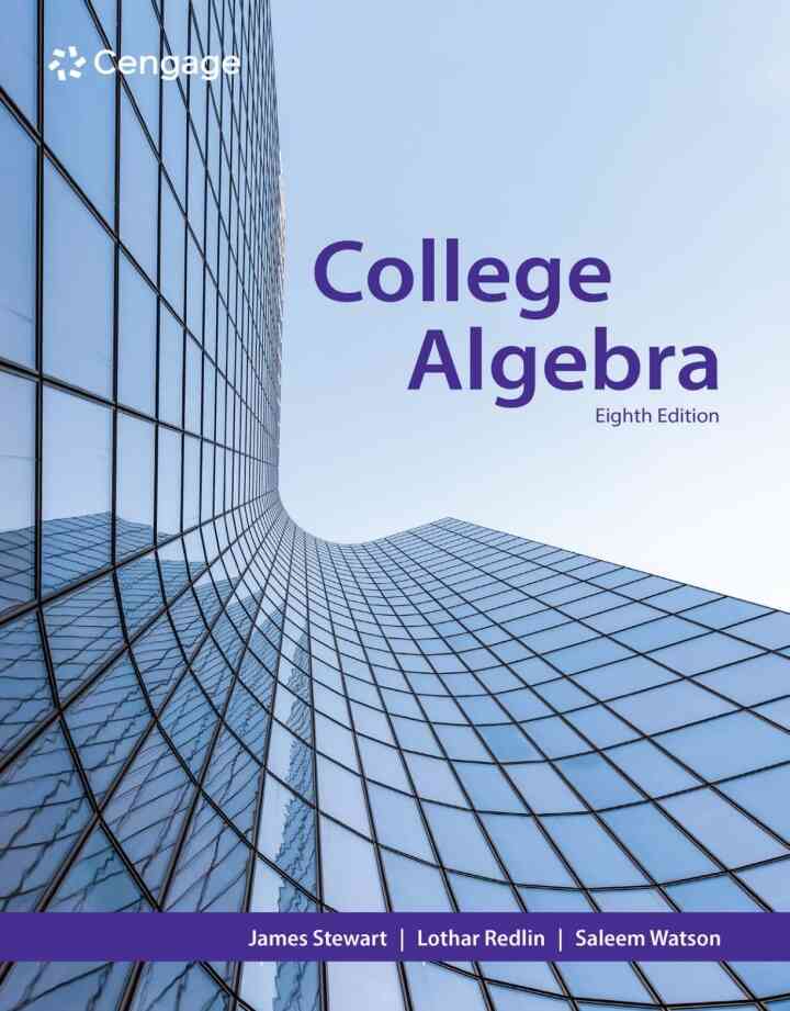 College Algebra 8th Edition